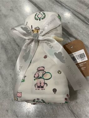 Angel Dear Country Club Dog PinkBlanket